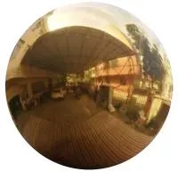 Латунный шар полый ∅ 450 стенка 2 мм. (518774) в Курильске