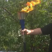 Факел на праздник Сахалин (197156) производство жидкость факелы ø 135 мм. ветроустойчивая  в Курильске