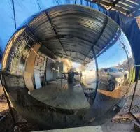 Сфера шар ø 2000 мм. (514274) производство арт-объект пустотелая в Курильске