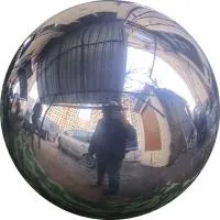 Шар ø 450 мм. полый полированный (517582) производство - сфера арт-объект пустотелая  в Курильске