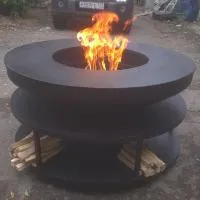 Стол для костра поленница (197212) поставка все ø 1000 мм. универсальная  в Курильске