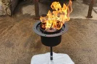 Газовая горелка ГВД 379 10 89 00 ПС (197215) монтаж вечный огонь ø 154 мм. ветроустойчивая  в Курильске