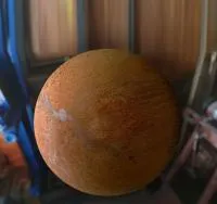 Шар парк декор кортен сталь (518911) ∅ 1000 мм. Курильск