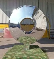 Линза арт объект (519058) ∅ 1000 сталь AISI304 Курильск 