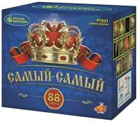 Фейерверк Самый-самый. Купить Фейерверк Самый-самый Р7531 — магазин продажа салютов недорого —  Курильск, производитель Русский фейерверк - Русская пиротехника, доставка по России  +7 963 711 89 03 — Курильск | kurilsk.piroclub.ru