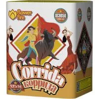 Батарея салютов Коррида ОС8050 купить от производителя Русский Фейерверк — Курильск