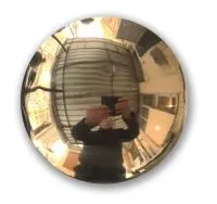 Шар латунь ø 100 мм. (517569) производство - сфера арт-объект пустотелая  в Курильске