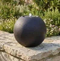 Фонтан садовый — 3D сфера (518905) ∅ 1 м. Курильск 