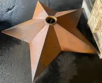 Звезда ø 2500 мм. чугун (518231) поставка комплект горелка ГВД 379 10 89 00 ПС вечный огонь монолит - литье  в Курильске