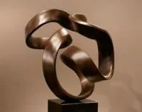 Кольцо из бронзы скульптура (518289) монтаж арт-объект  в Курильске