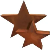 Звезда на монумент кортеновская сталь в Курильске (518500)