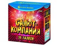 Фейерверк Салют-компания Р7318 купить от производителя Русский Фейерверк — Курильск