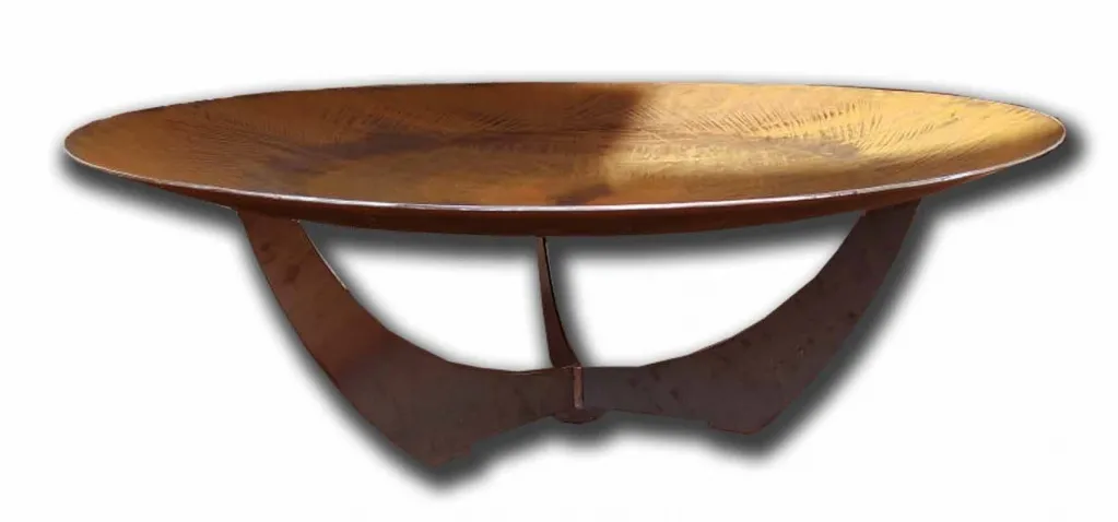 Чаша для костра - черный метал продажа в Курильске